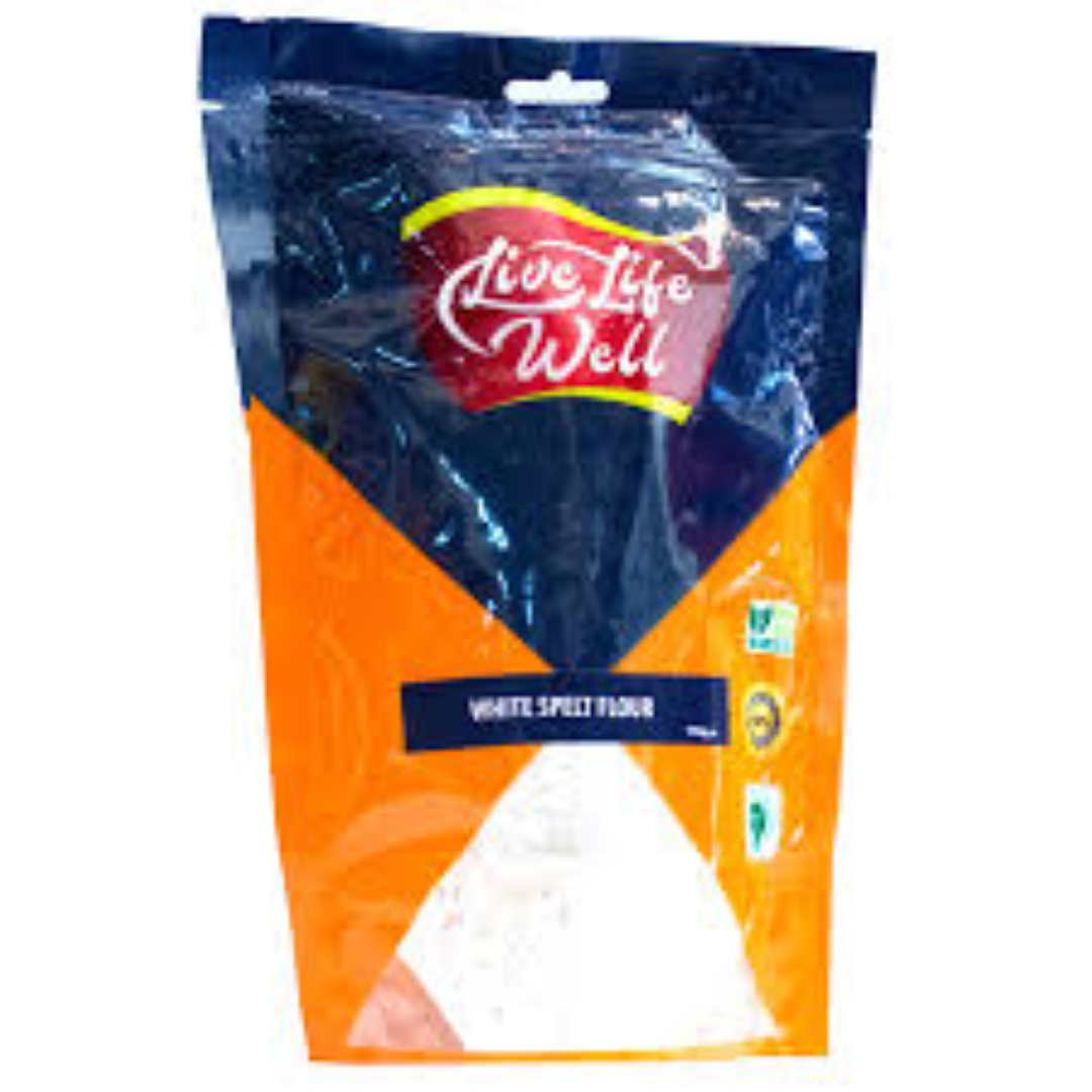 LIVE LIFE W WHITE SPELT FLOUR 750G